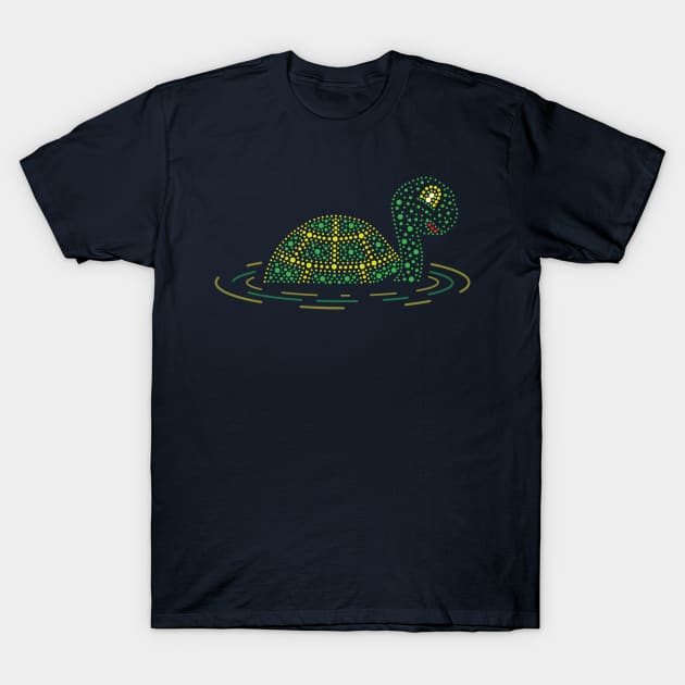 Water Pageant Turtle T-Shirt by Kevin Hedet